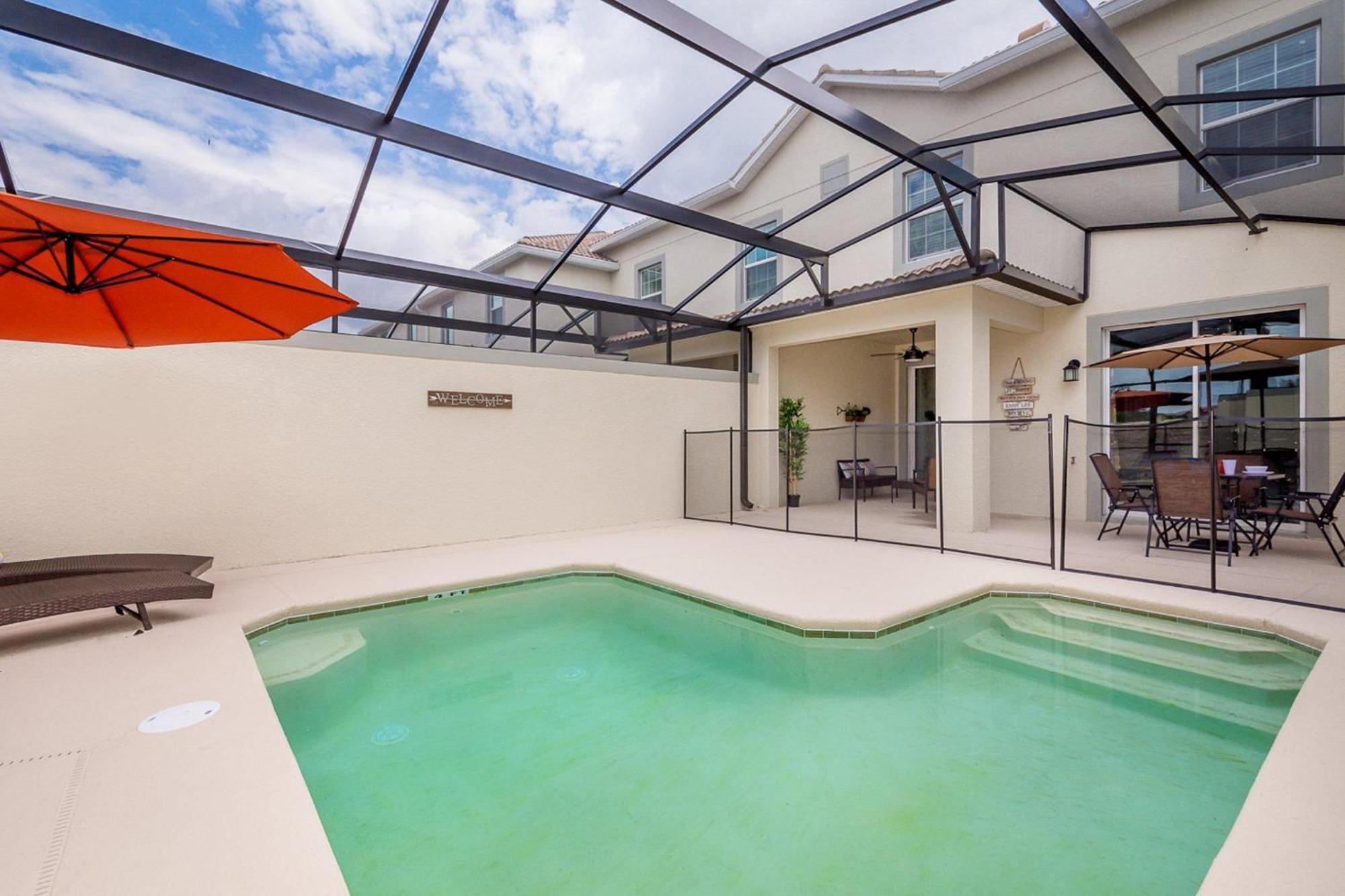 4929Gc Townhouse 4 Bedrooms & 3 Bathrooms + Pool Kissimmee Exterior foto
